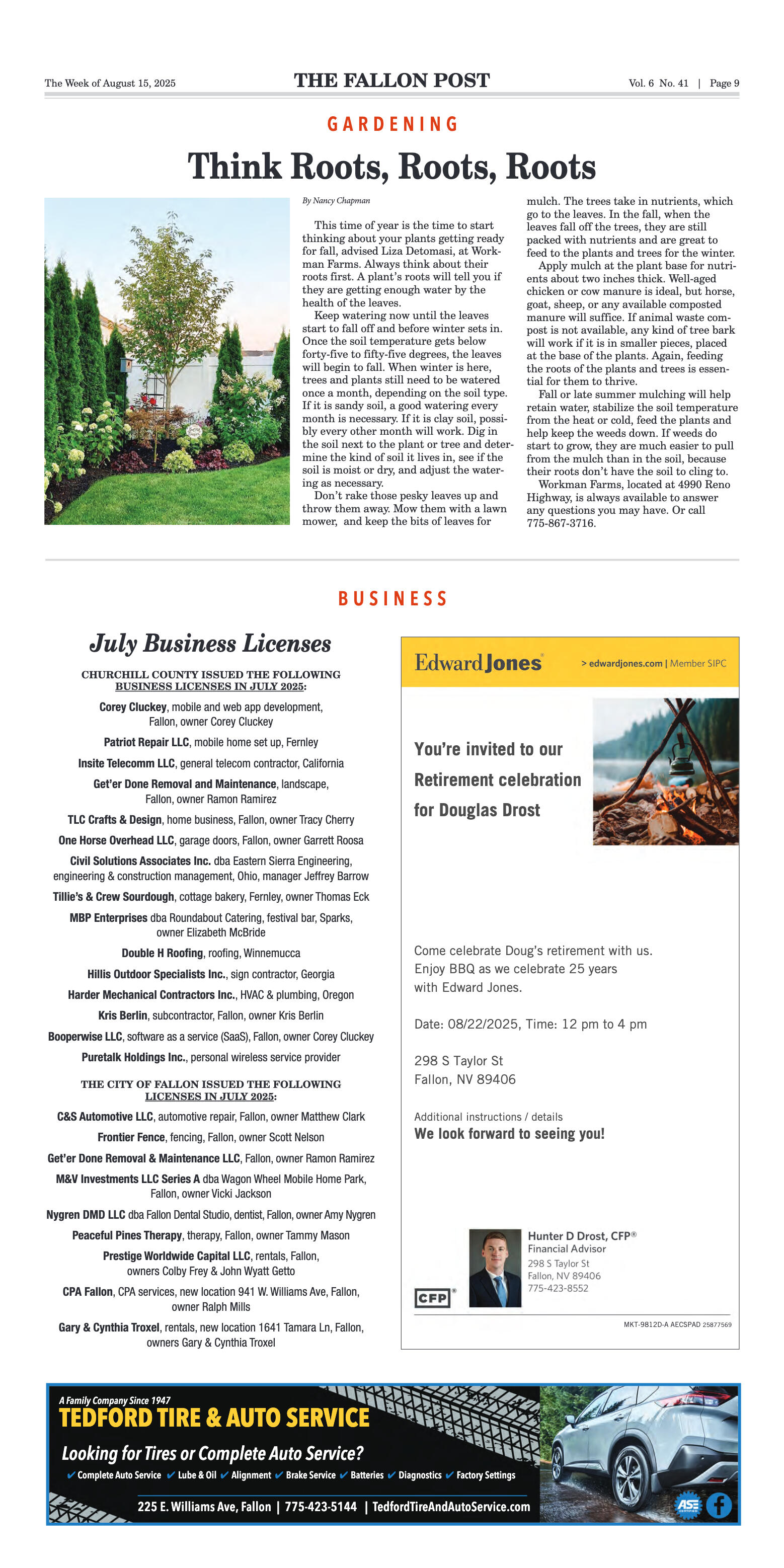 August 15, 2025 -The Fallon Post Cuts the Ribbon o - page 9
