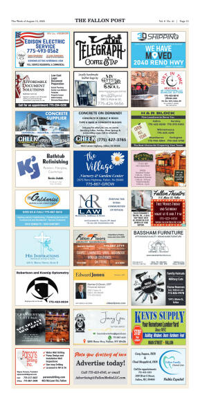 August 15, 2025 -The Fallon Post Cuts the Ribbon o - page 15