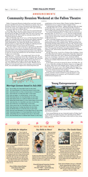 August 15, 2025 -The Fallon Post Cuts the Ribbon o - page 4