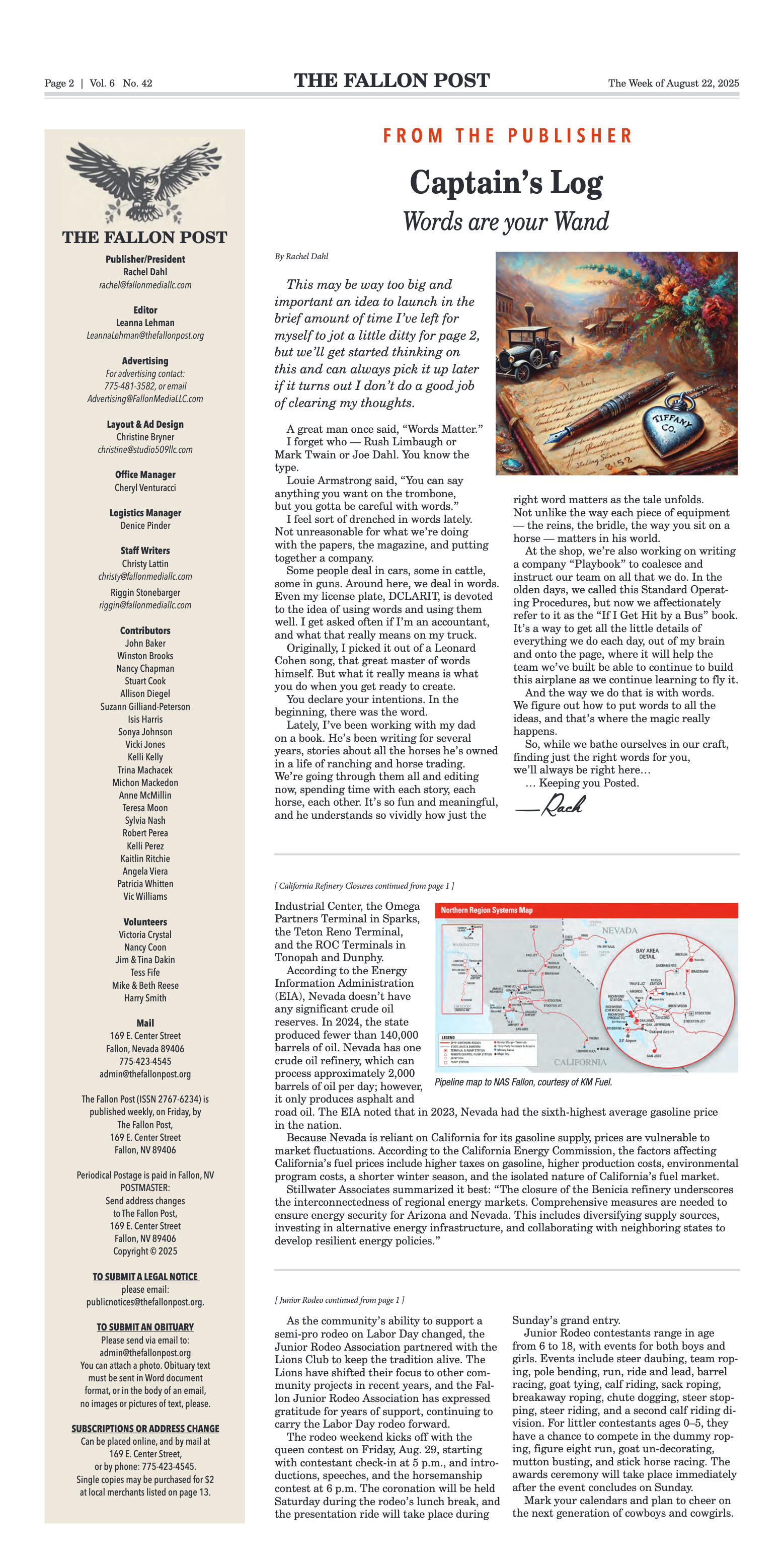August 25, 2025 -California Refinery Closures Thre - page 2