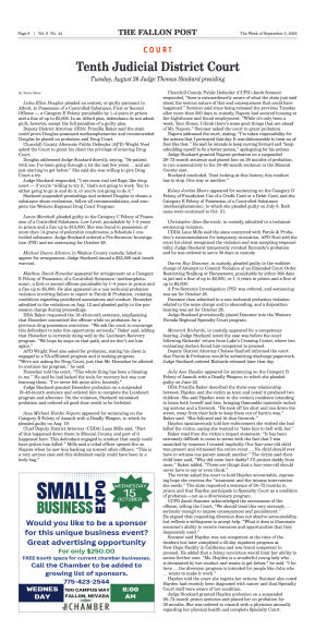 September 5, 2025 -County Challenges BLM Grazing P - page 8