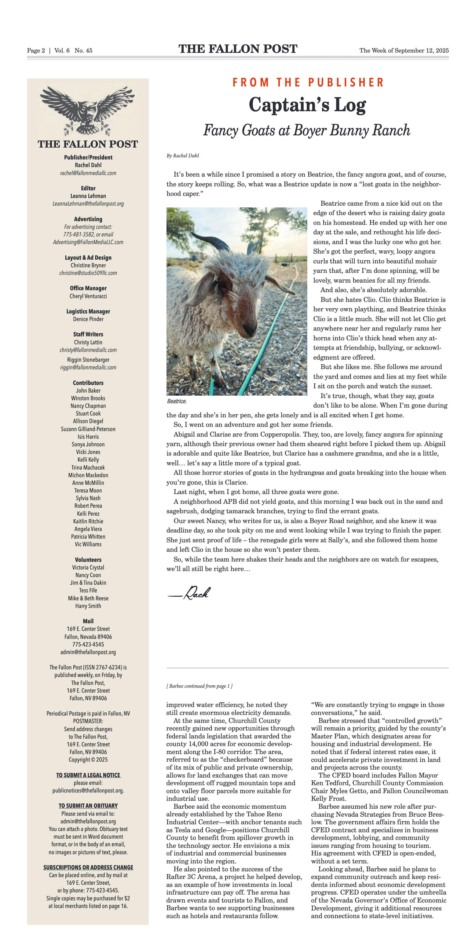 September 12, 2025 - Threats at CCMS and Oasis Aca - page 2