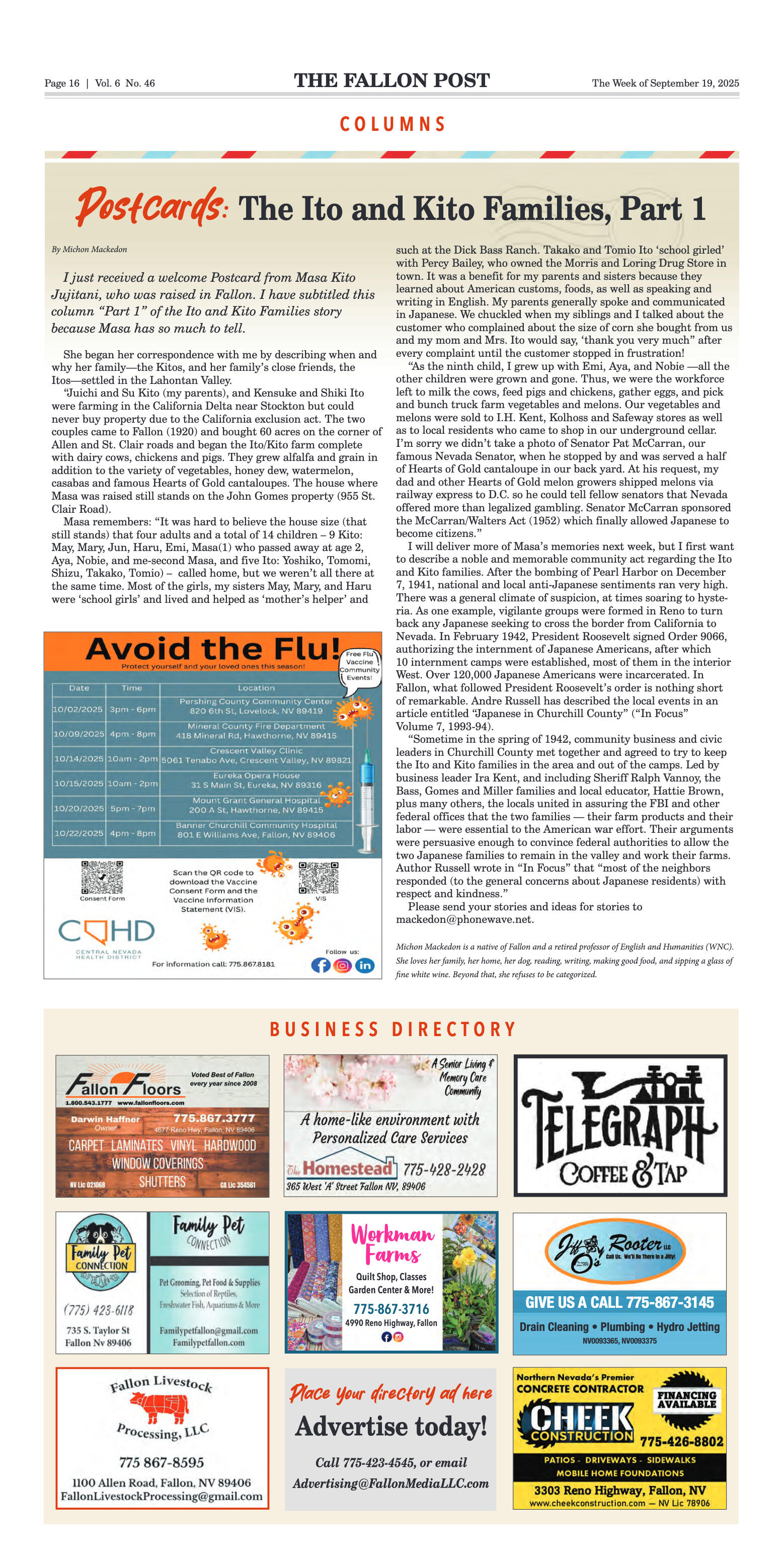 September 19, 2025 -Churchill County Schools Show  - page 16