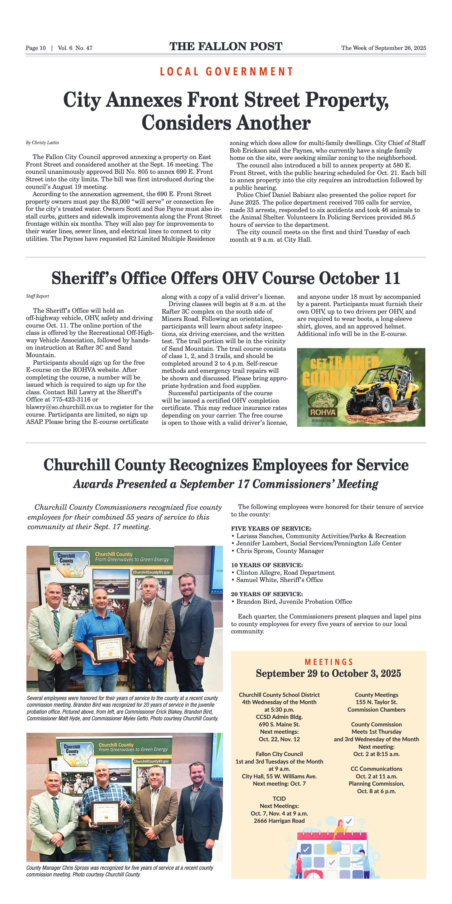 September 26, 2025 -Nevada’s Best Journalists Hono - page 10
