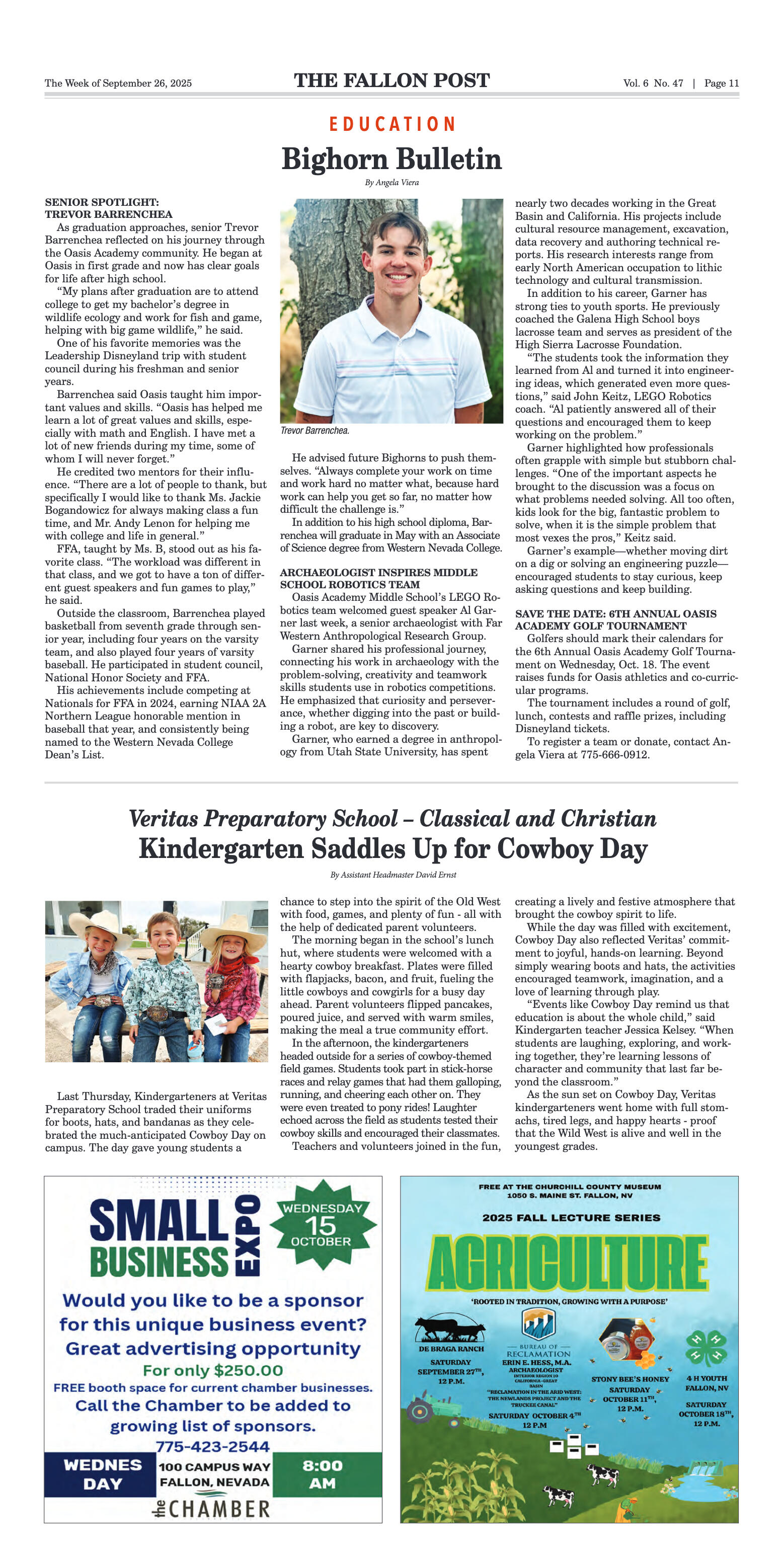 September 26, 2025 -Nevada’s Best Journalists Hono - page 11