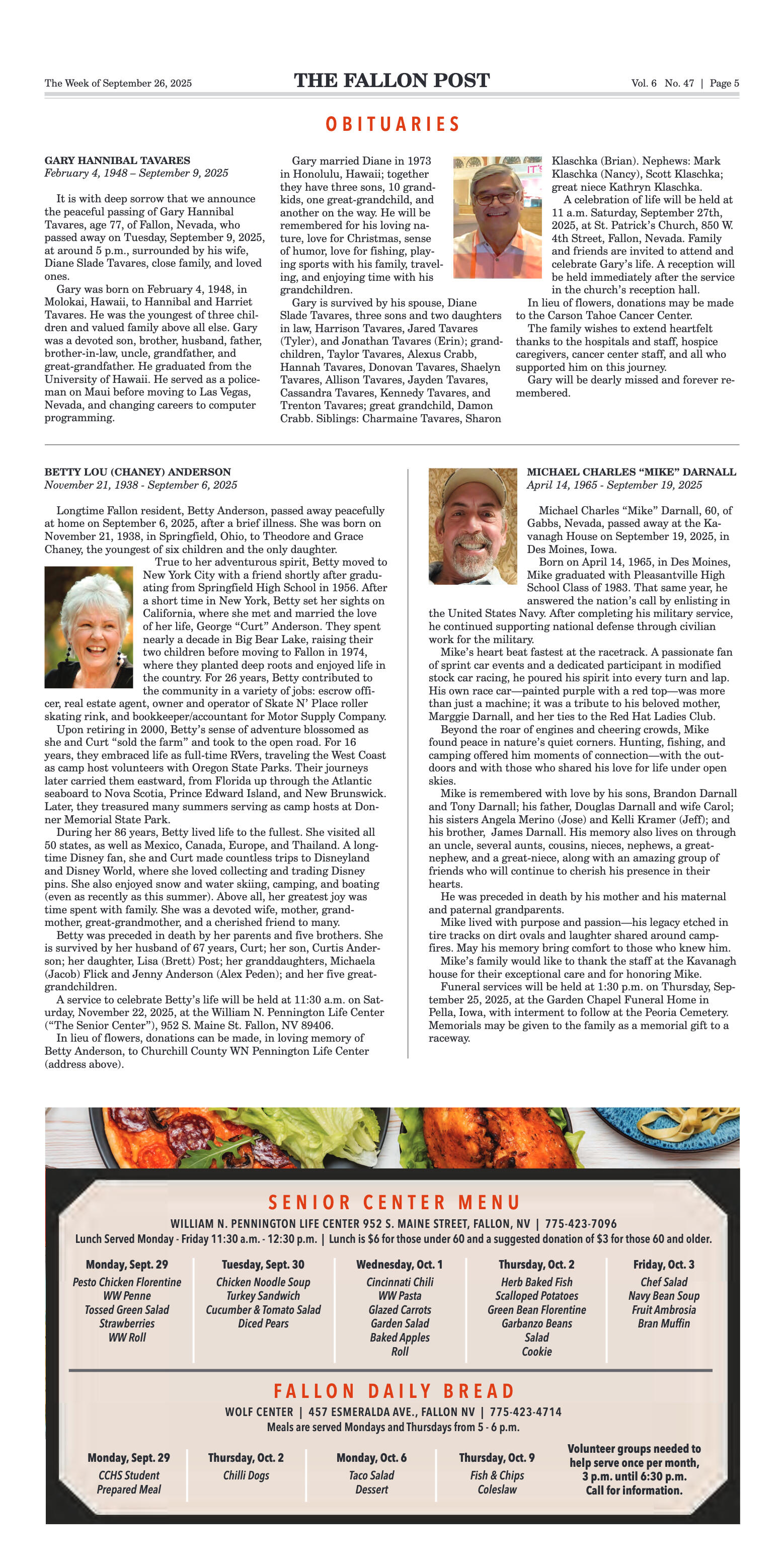 September 26, 2025 -Nevada’s Best Journalists Hono - page 5