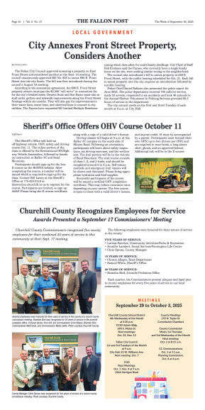 September 26, 2025 -Nevada’s Best Journalists Hono - page 10