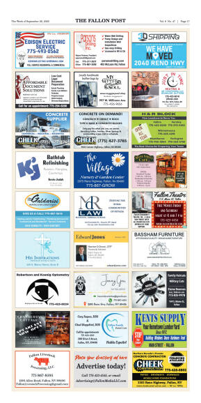 September 26, 2025 -Nevada’s Best Journalists Hono - page 17