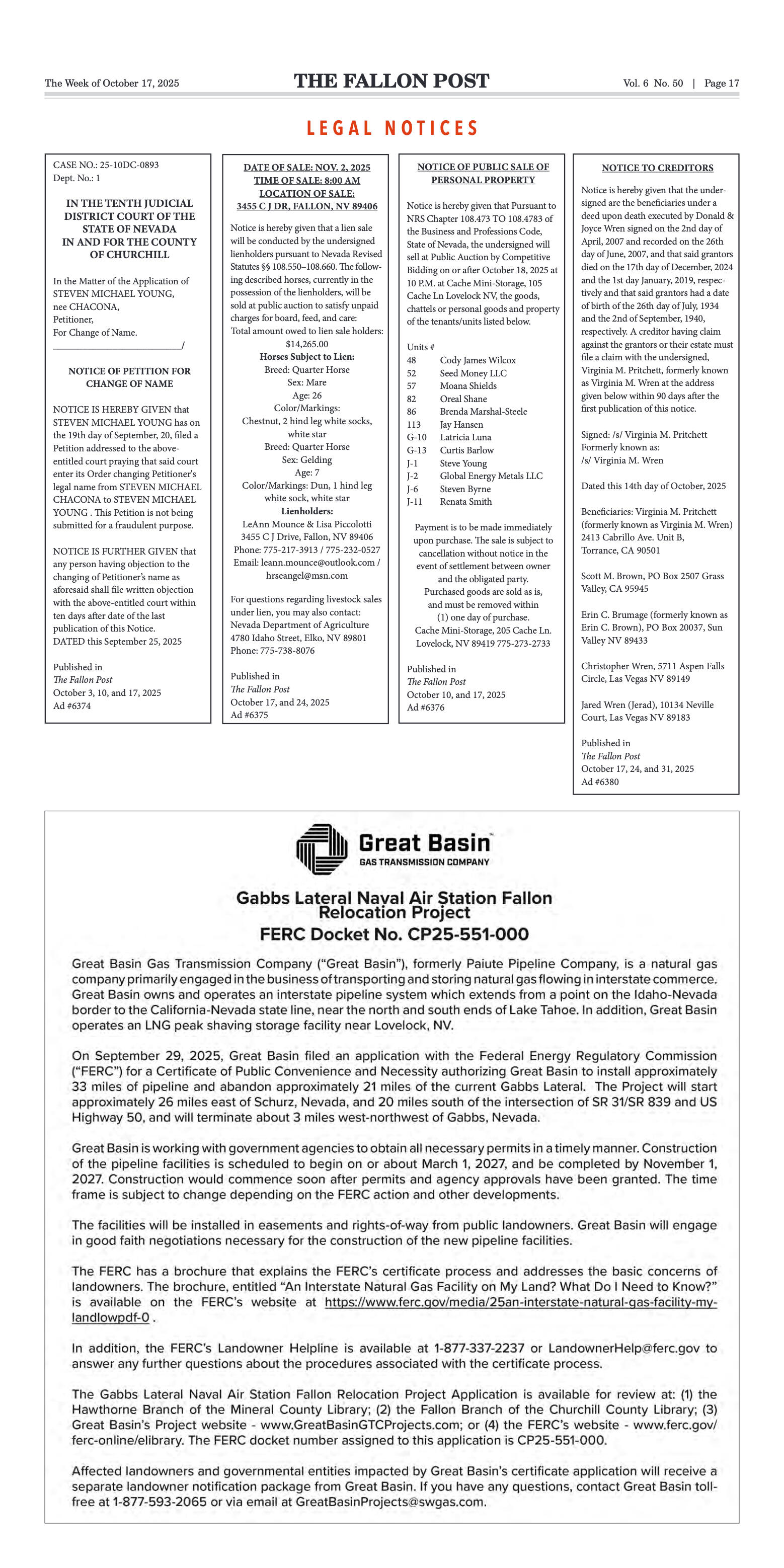 October 17,2025 - Oasis Church Starts Renovations  - page 17