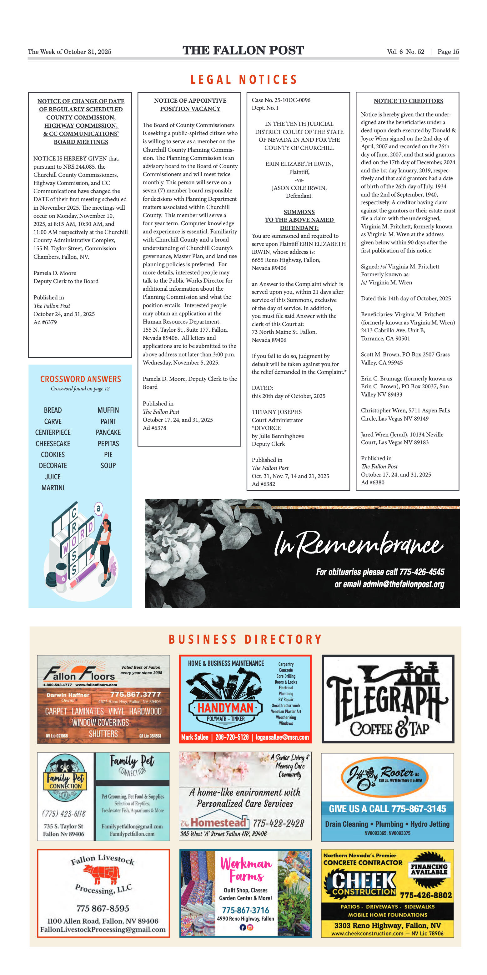 October 31, 2025 -City Leaders Dedicate New Fitnes - page 15