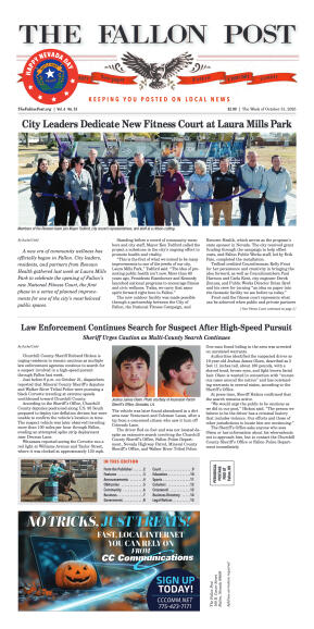 October 31, 2025 -City Leaders Dedicate New Fitnes - page 1