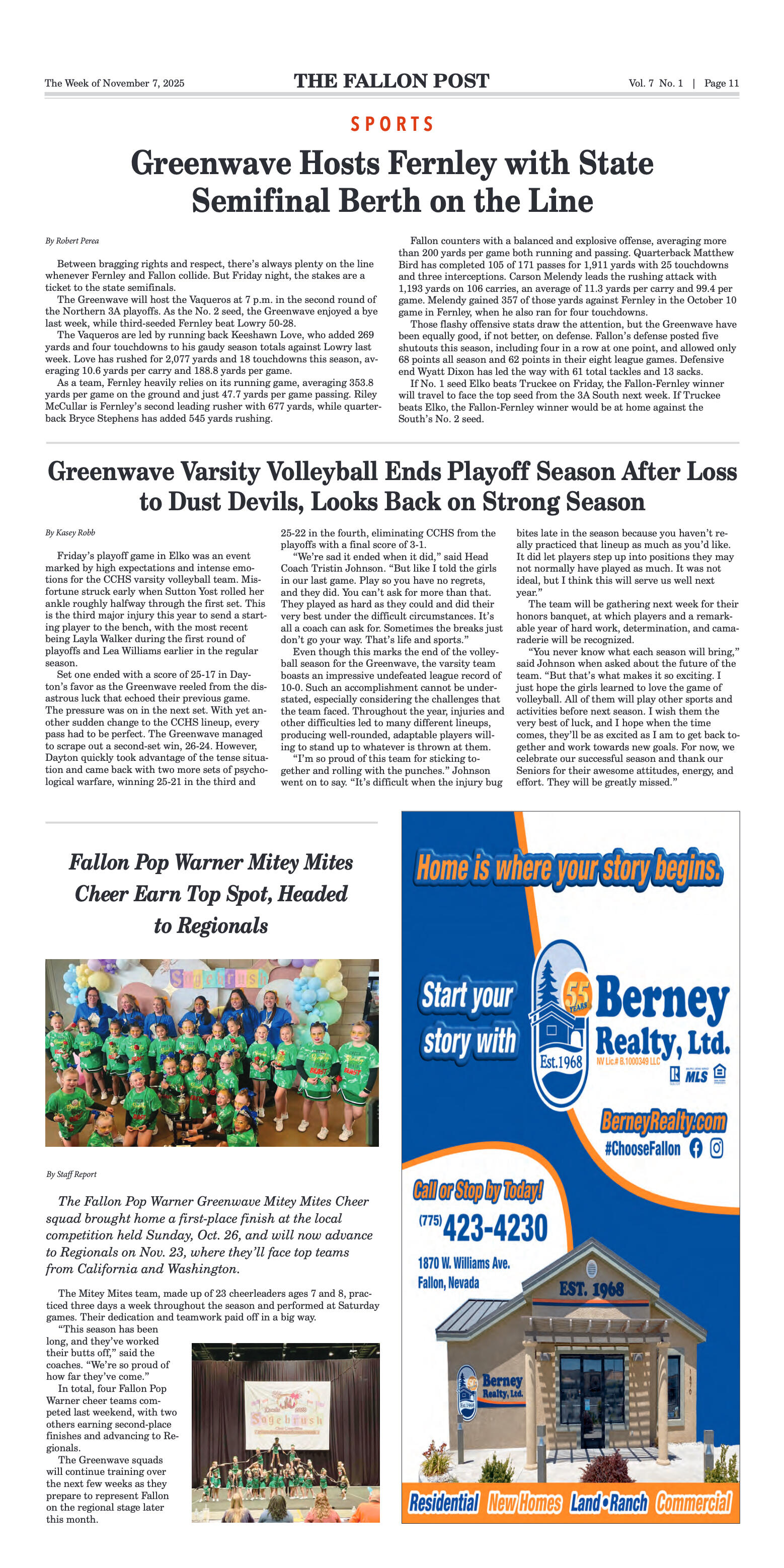 November 7, 2025 - Saluting Our Veterans - page 11