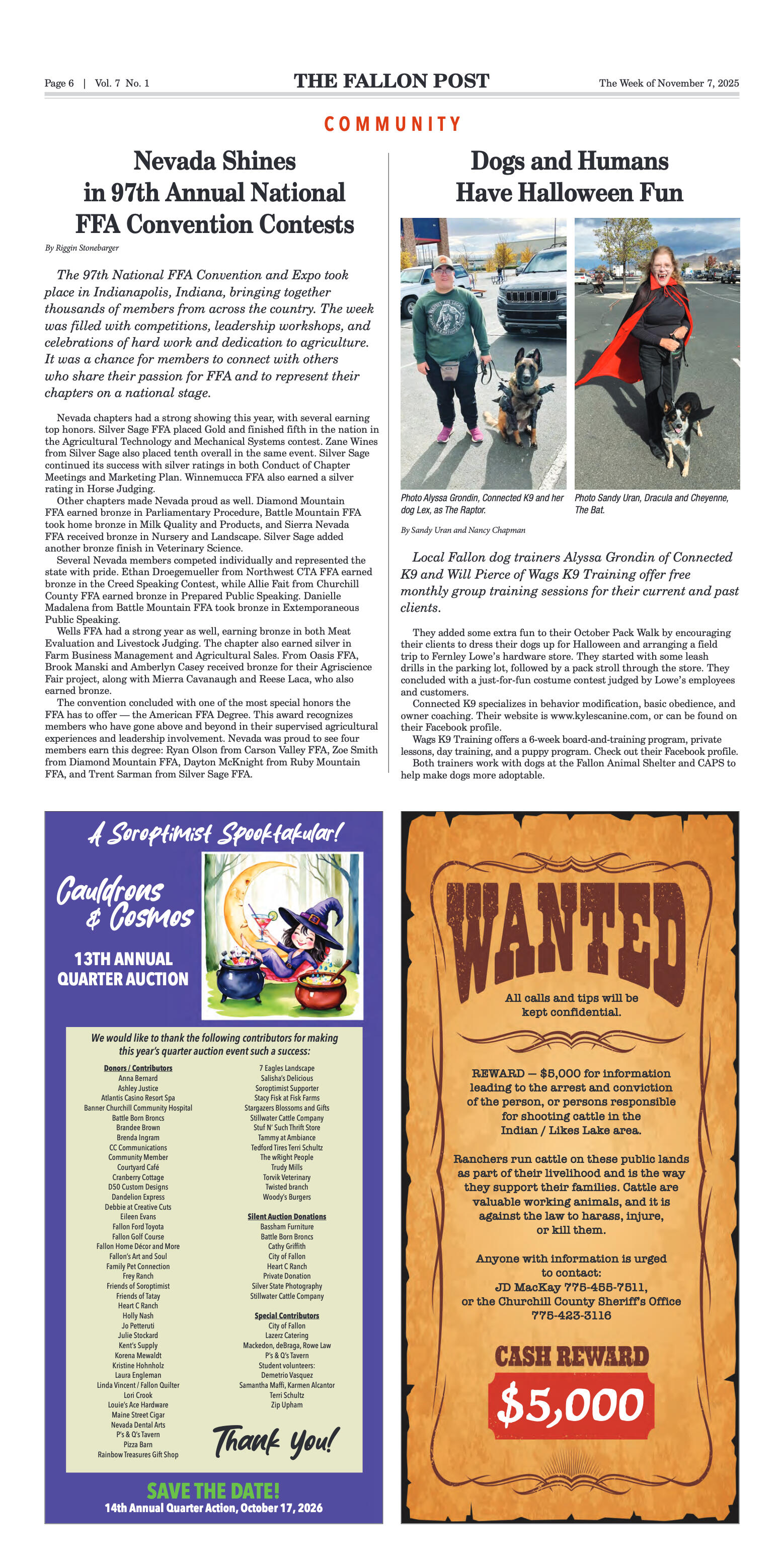 November 7, 2025 - Saluting Our Veterans - page 6