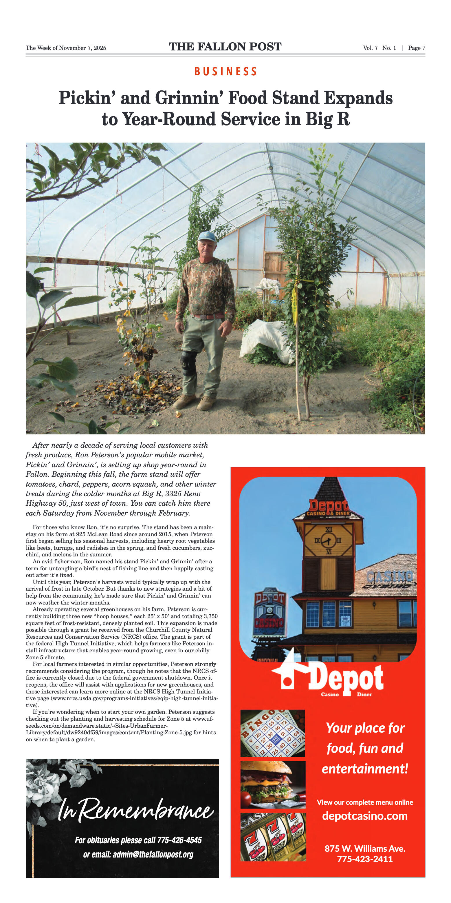 November 7, 2025 - Saluting Our Veterans - page 7