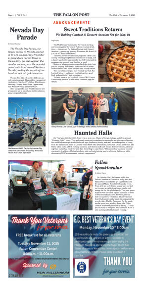 November 7, 2025 - Saluting Our Veterans - page 4