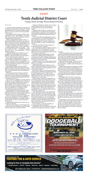 November 7, 2025 - Saluting Our Veterans - page 9