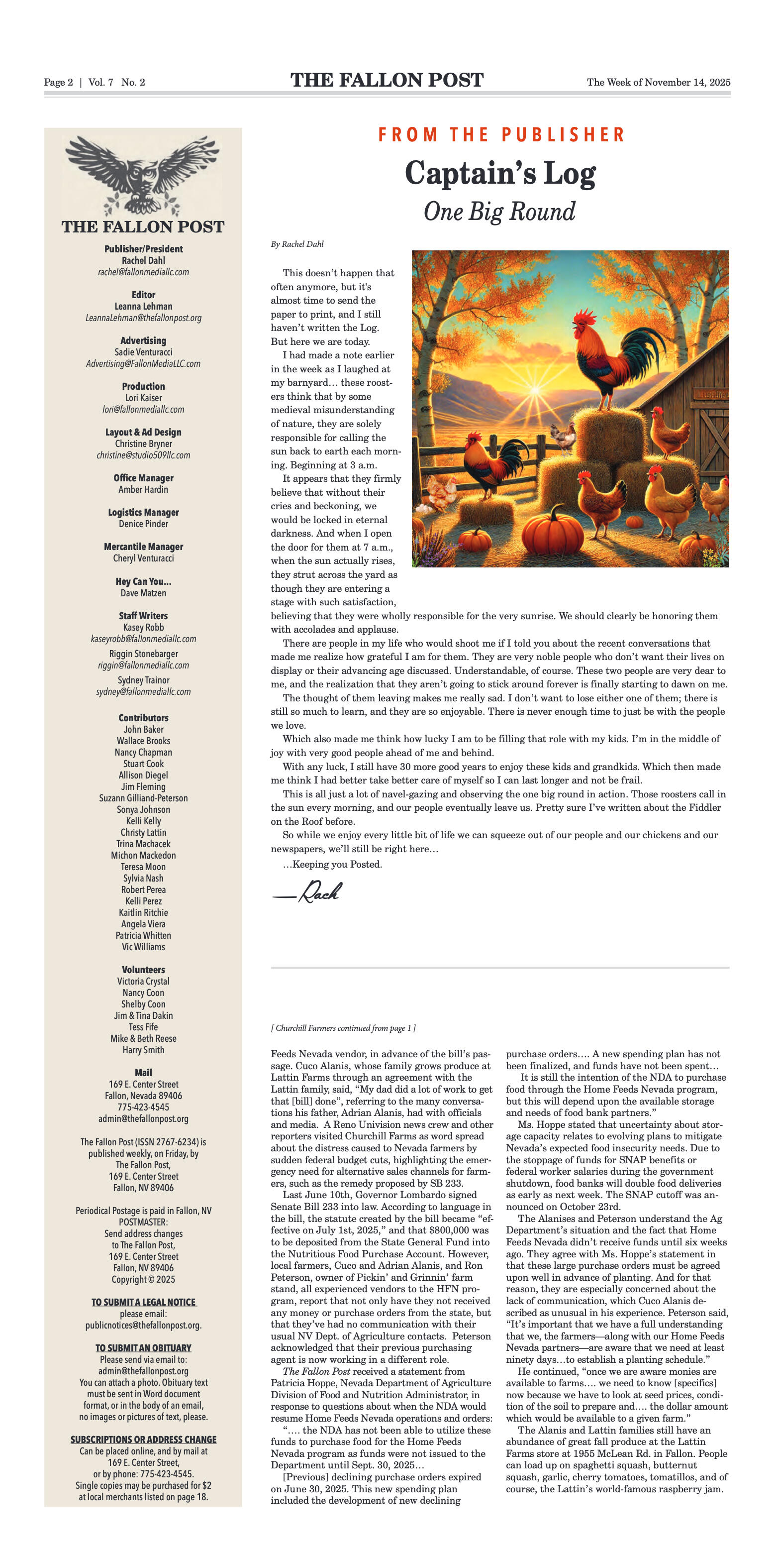 November 14, 2025 - New Divers Join Fallon Fire De - page 2