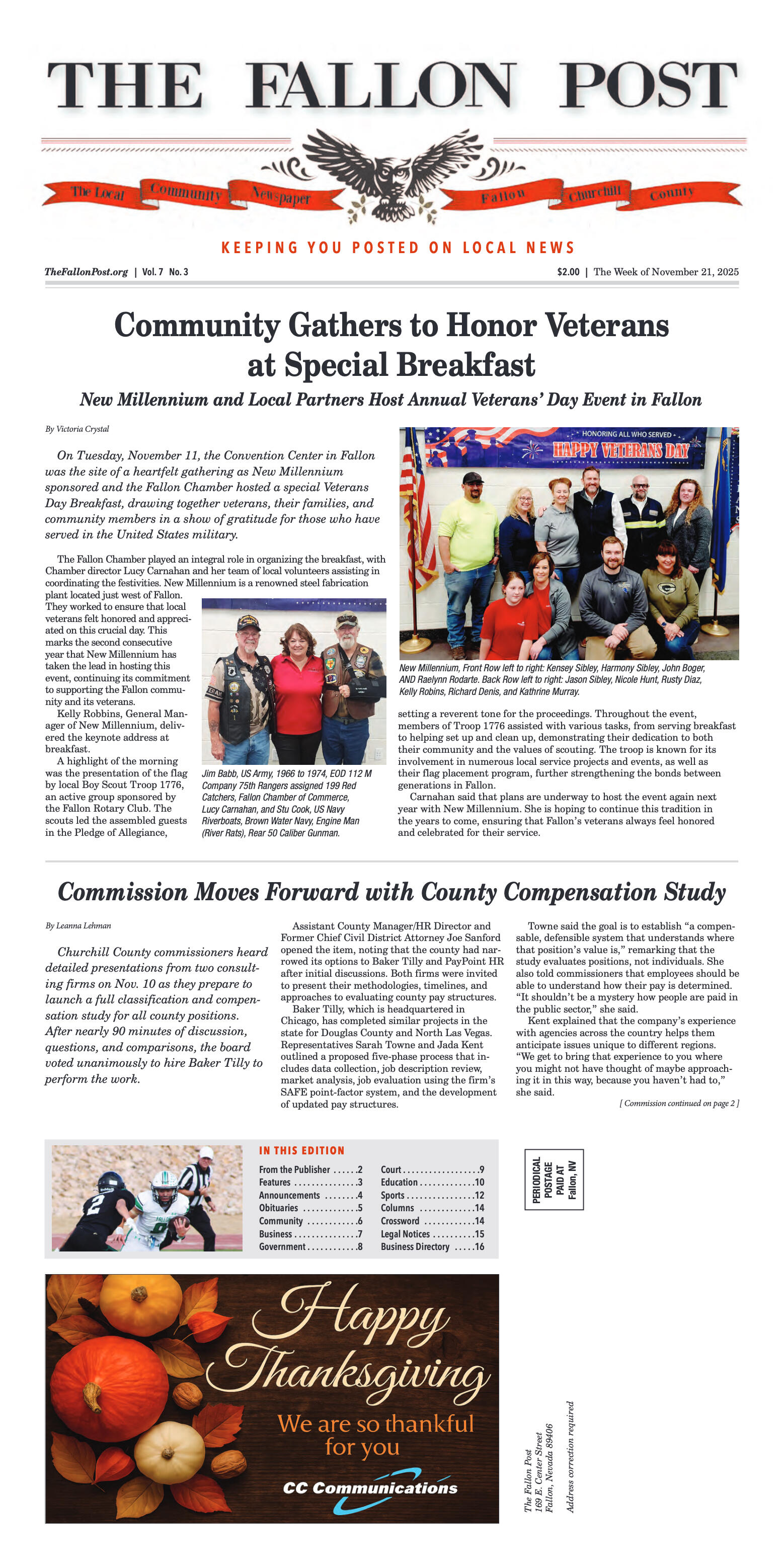 November 21, 2025 -Community Gathers to Honor Vete - page 1