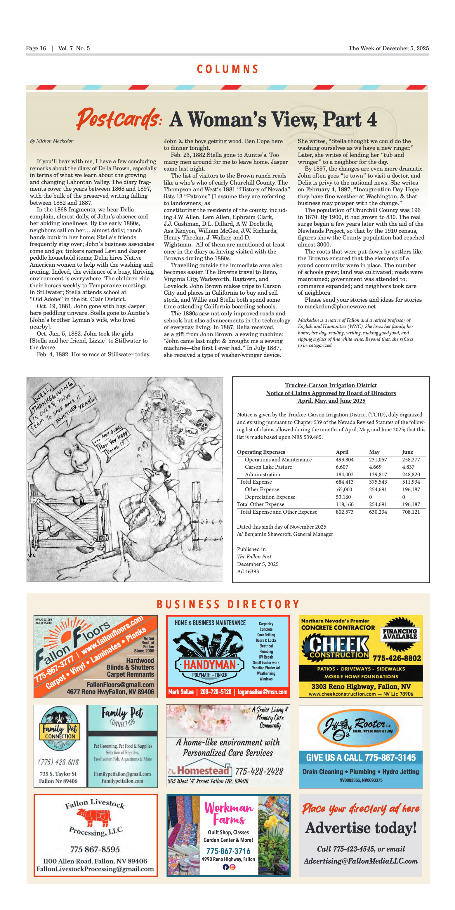 December 5, 2025 -The Tradition Continues – Our Fa - page 16