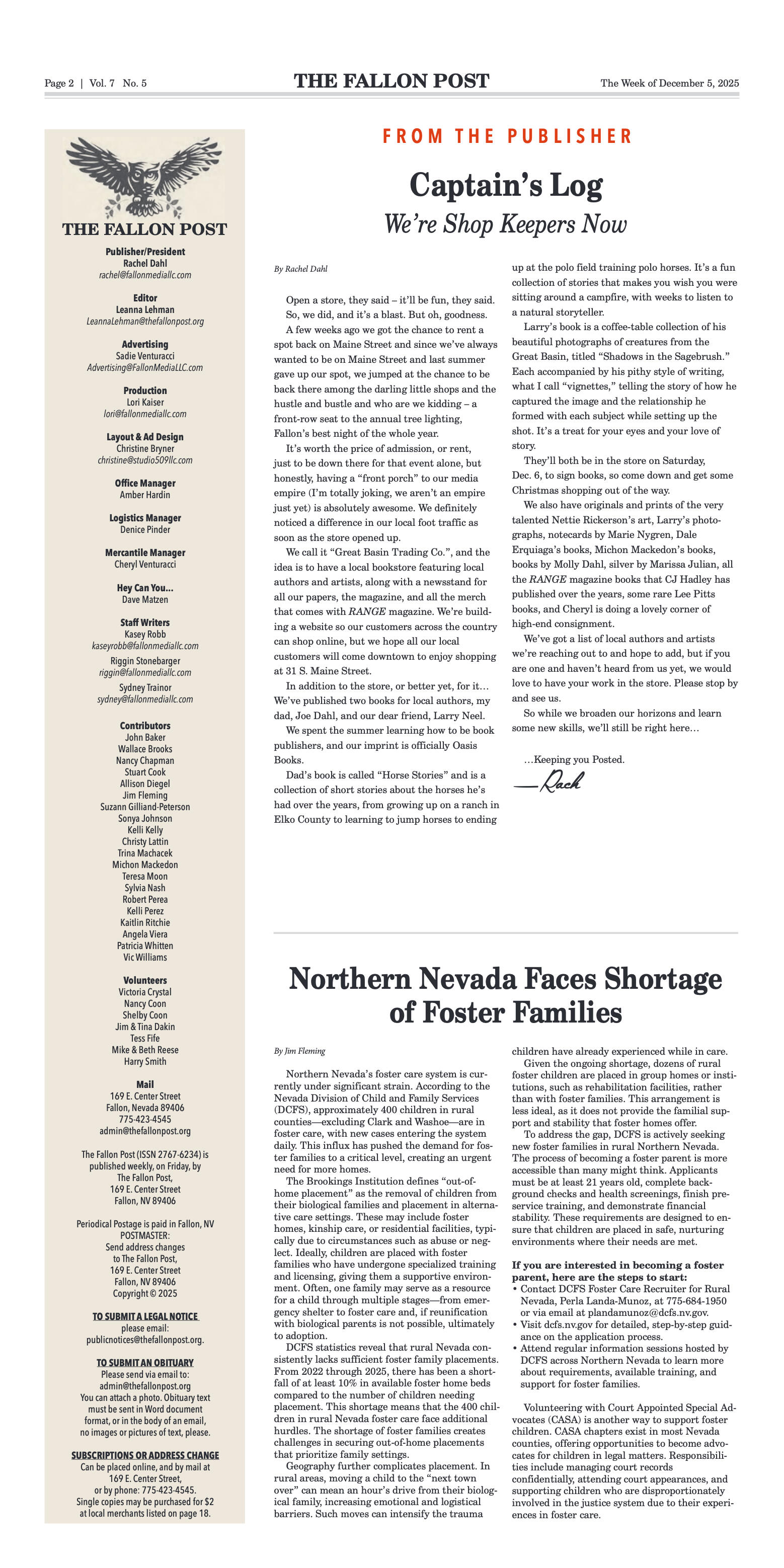 December 5, 2025 -The Tradition Continues – Our Fa - page 2