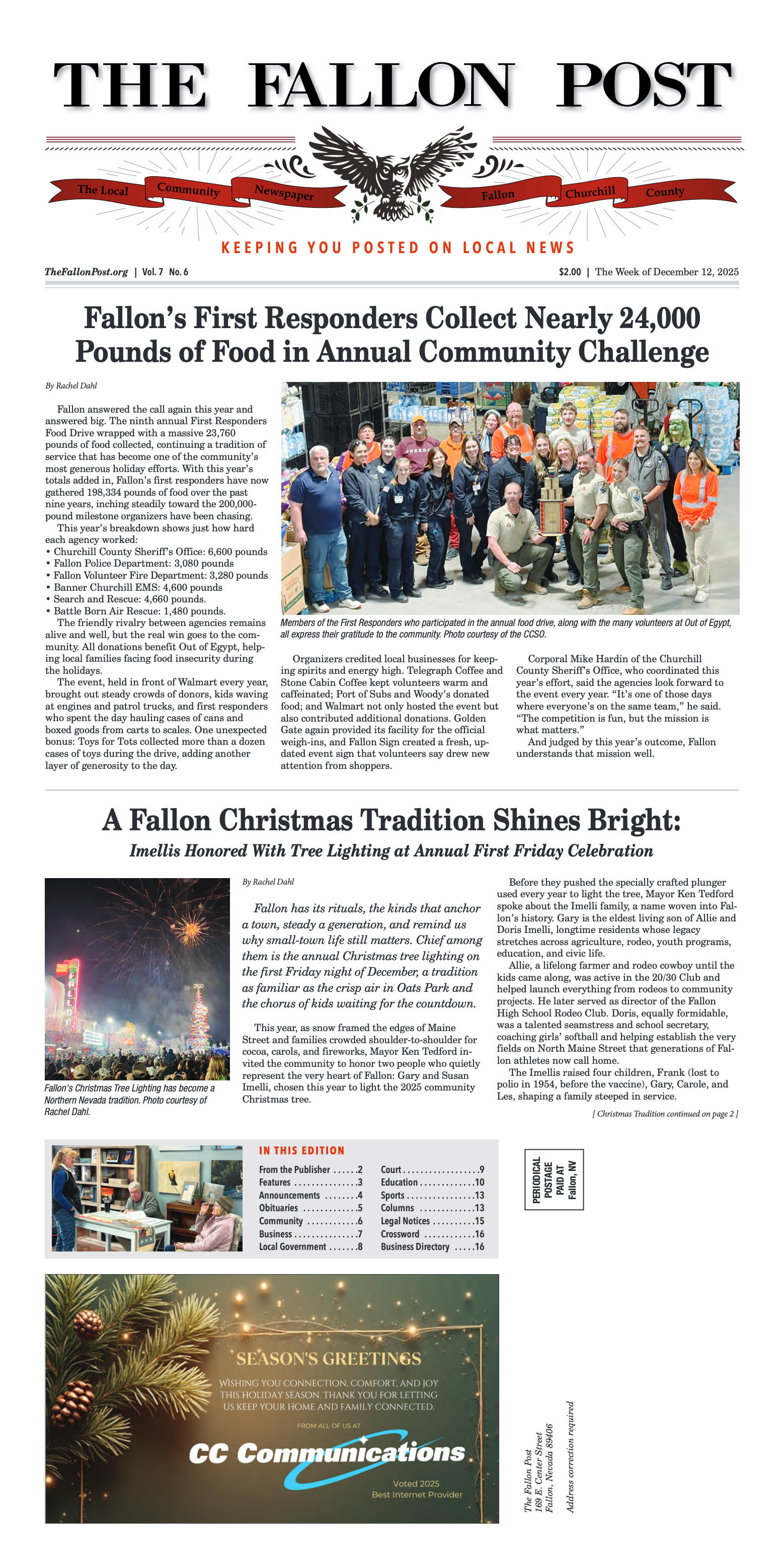 December 12, 2025 -Fallon’s First Responders Colle - page 1