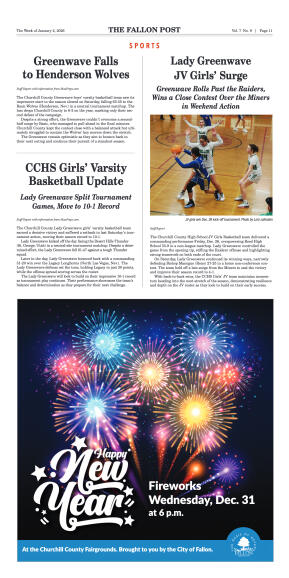 January 2, 2026 - Local Program Aims to Save Lives - page 11