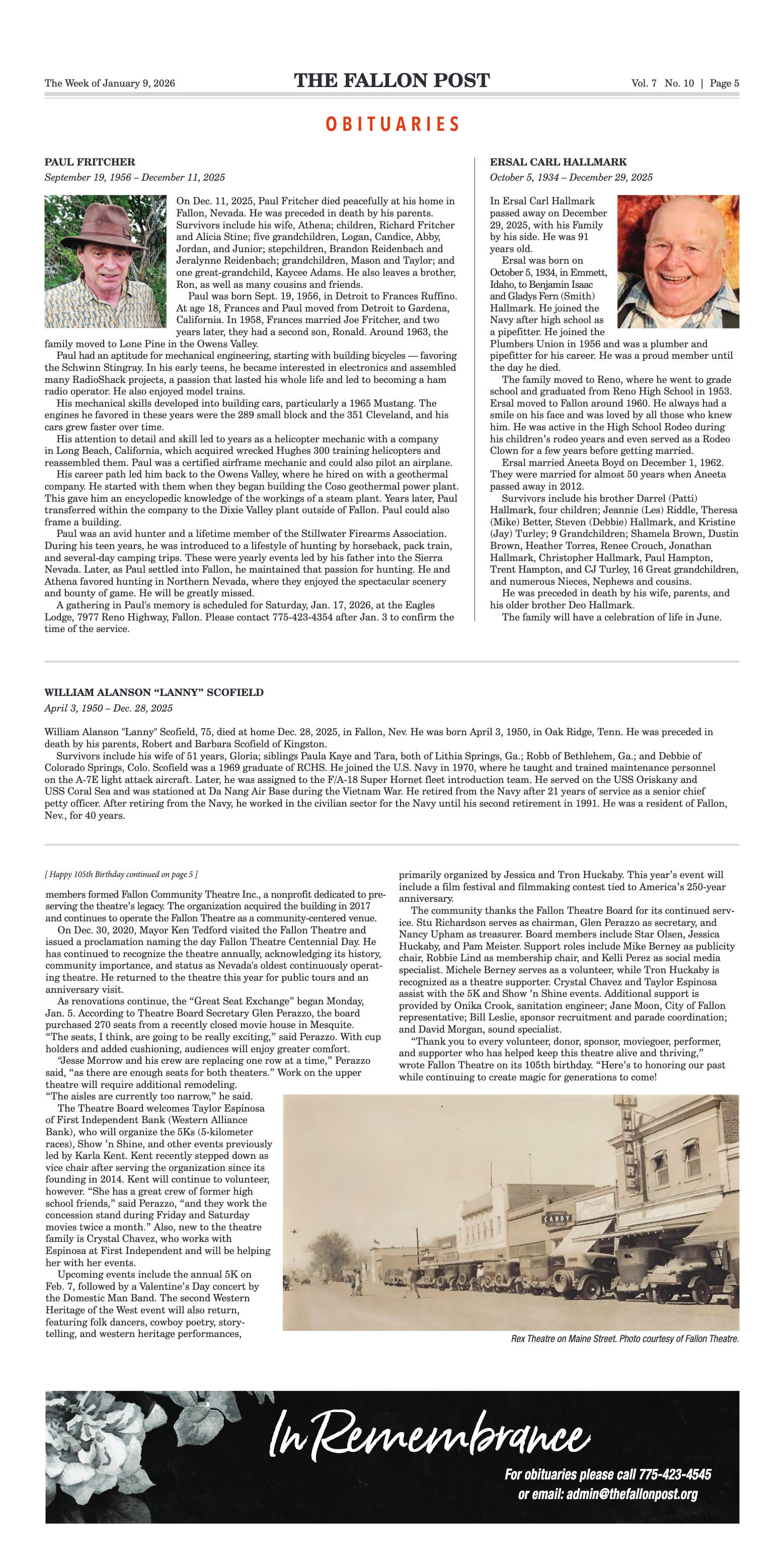 January 9, 2026 - Happy 105th Birthday Fallon Comm - page 5