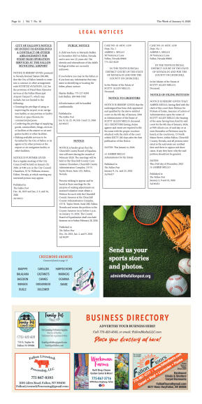 January 9, 2026 - Happy 105th Birthday Fallon Comm - page 14