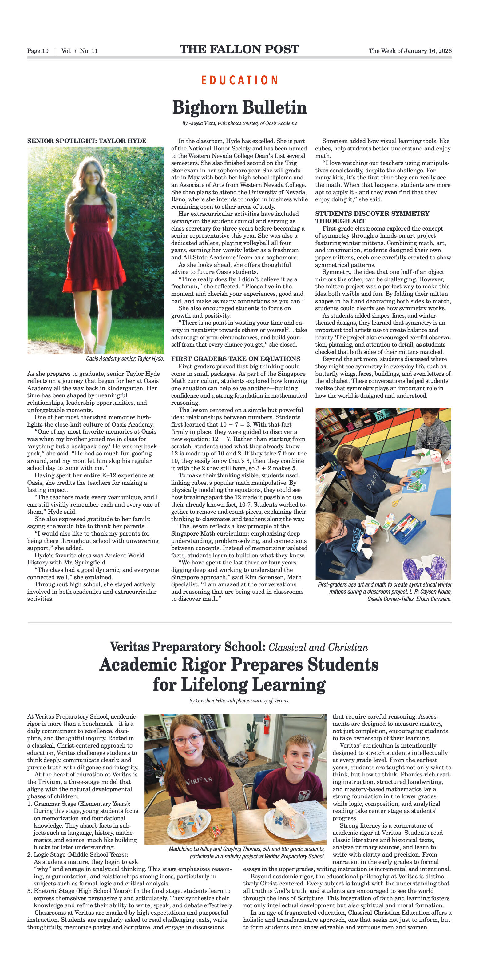 January 16, 2026 - Rotary Helps Send Oasis Seniors - page 10