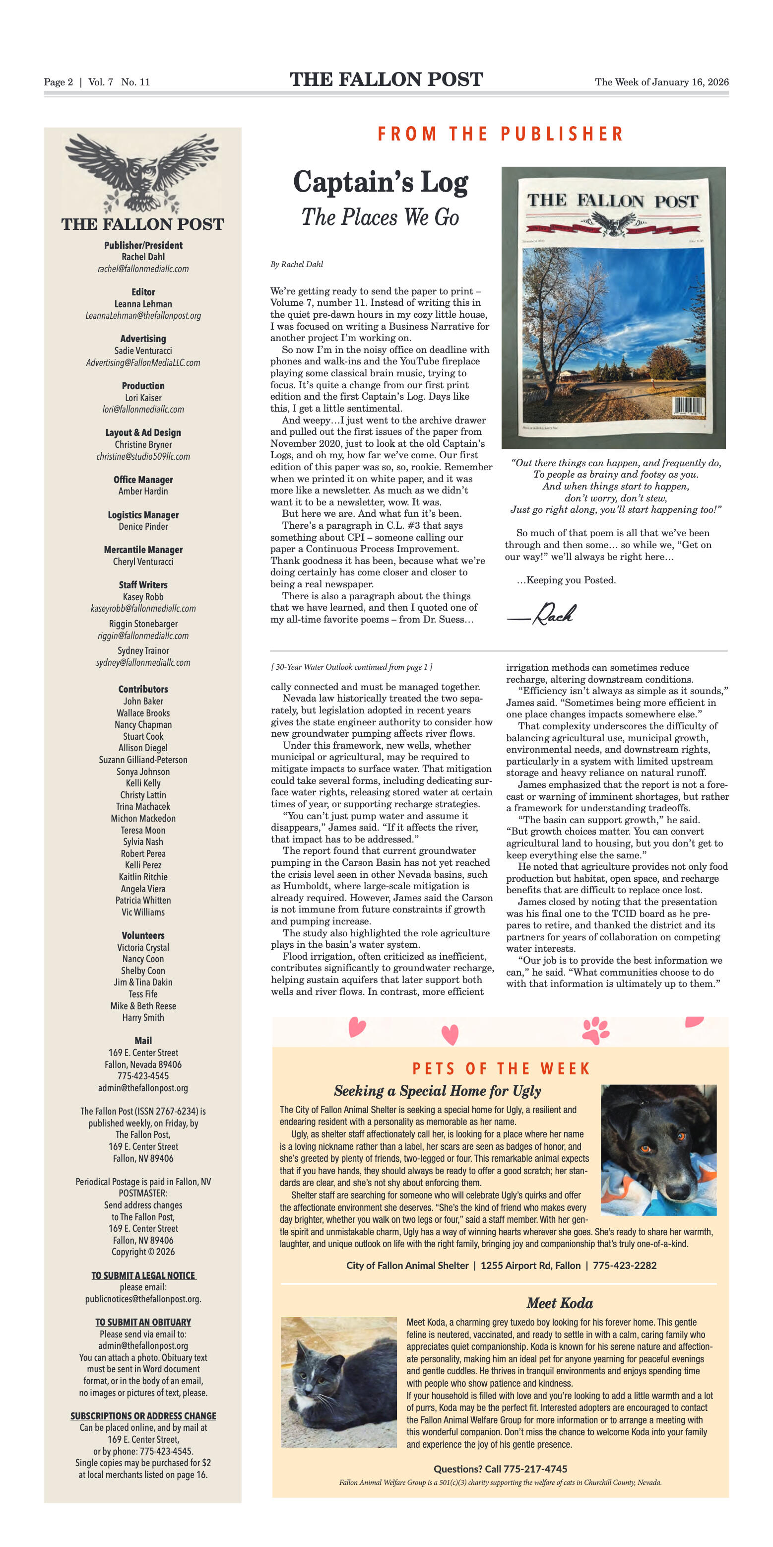 January 16, 2026 - Rotary Helps Send Oasis Seniors - page 2