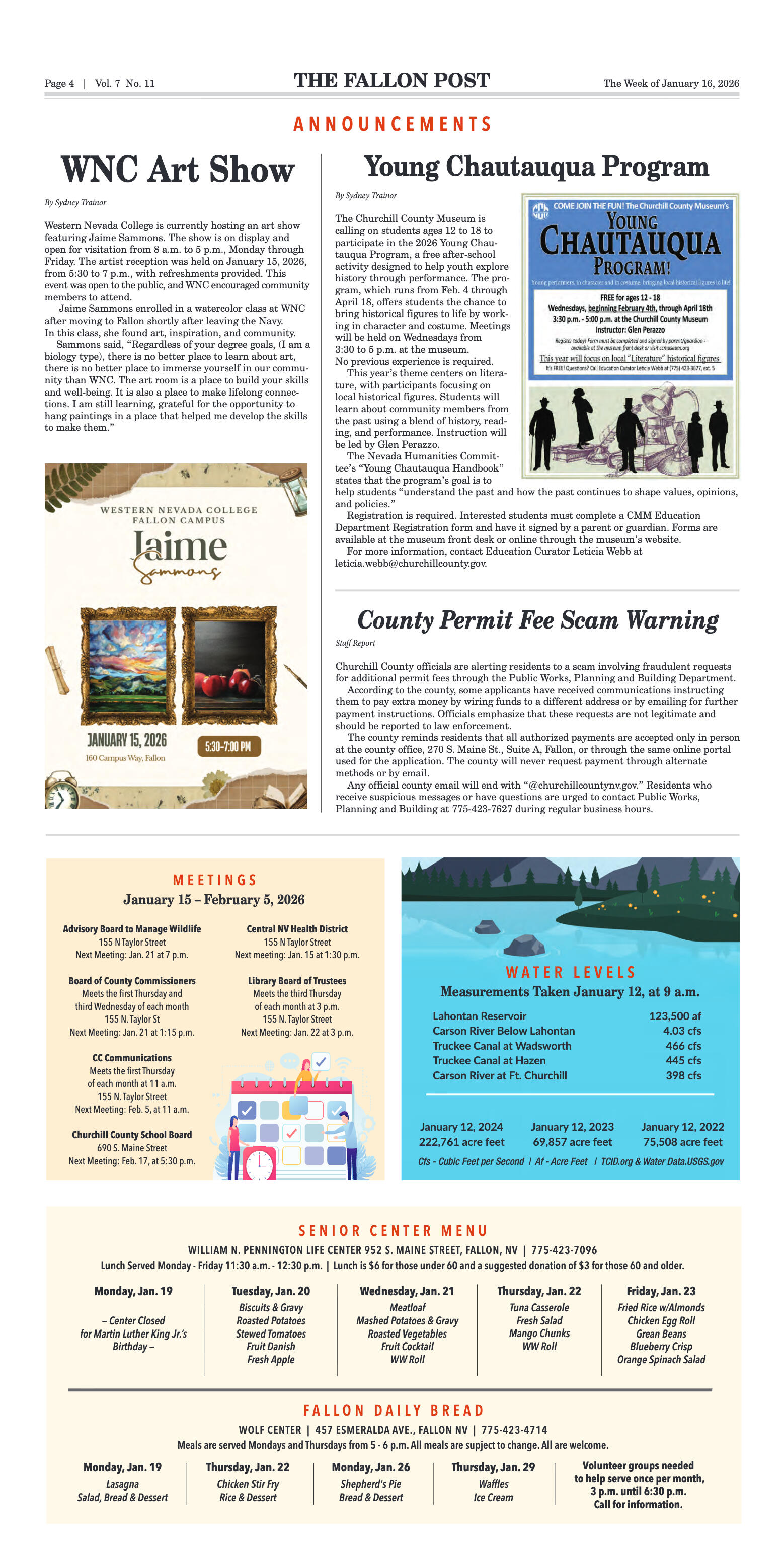 January 16, 2026 - Rotary Helps Send Oasis Seniors - page 4