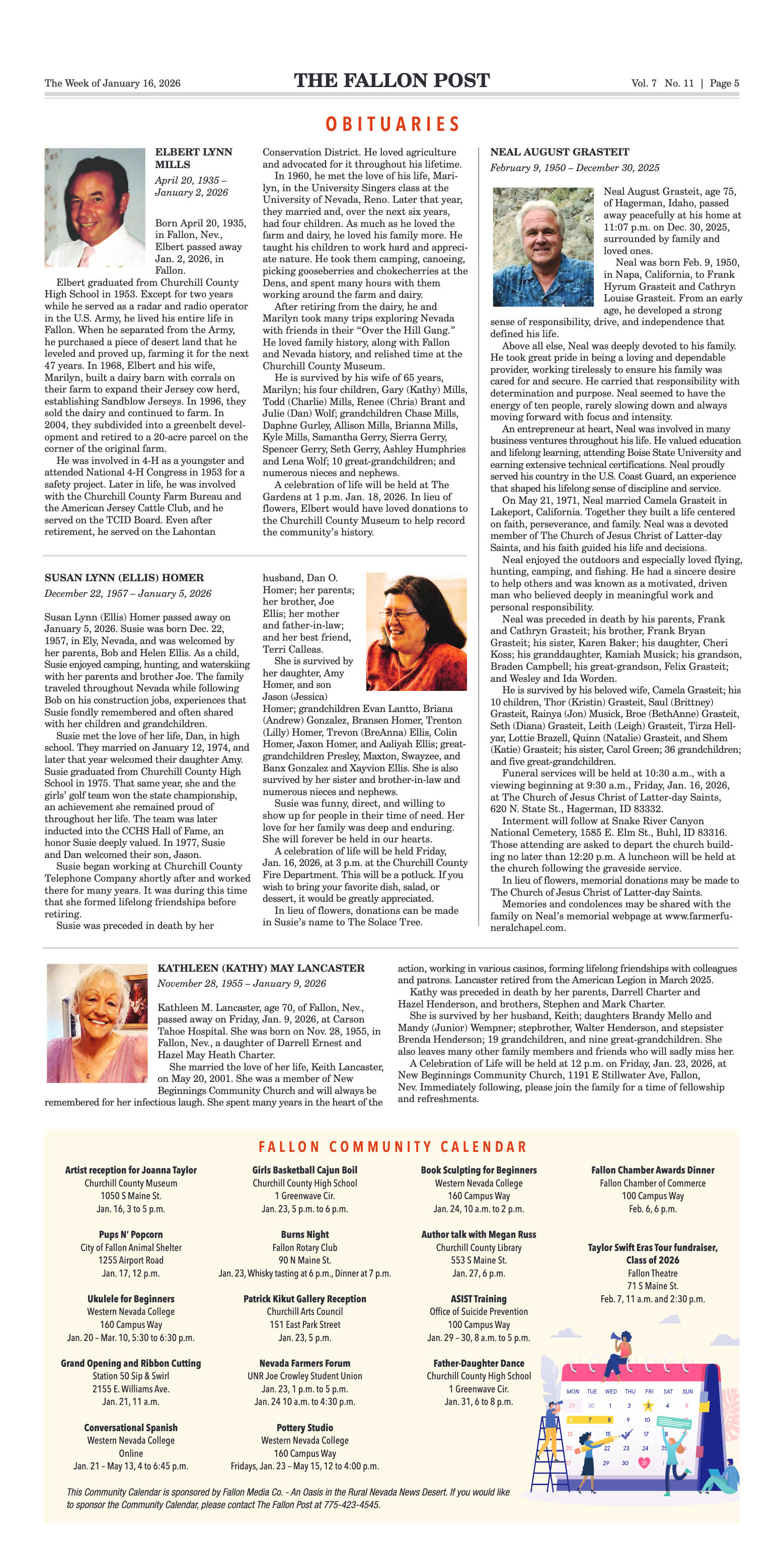 January 16, 2026 - Rotary Helps Send Oasis Seniors - page 5