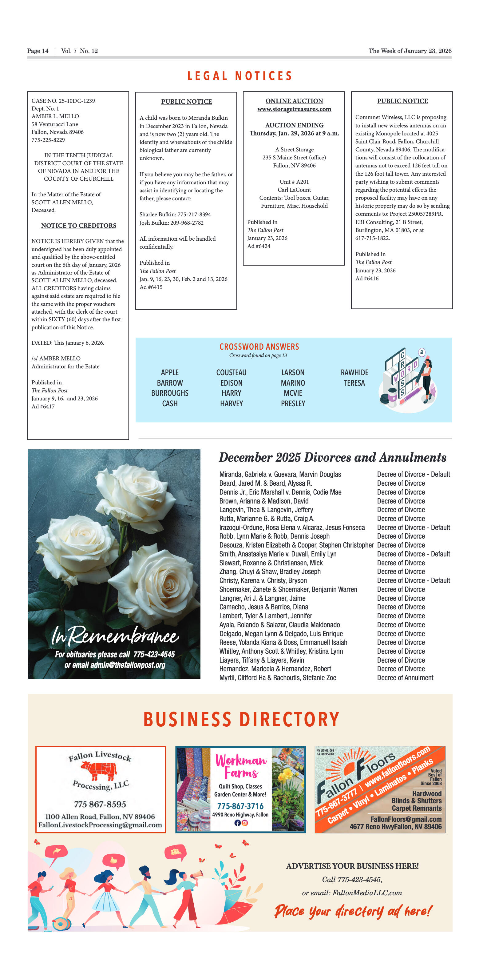 January 23, 2026-New Frontier Treatment Center – B - page 14