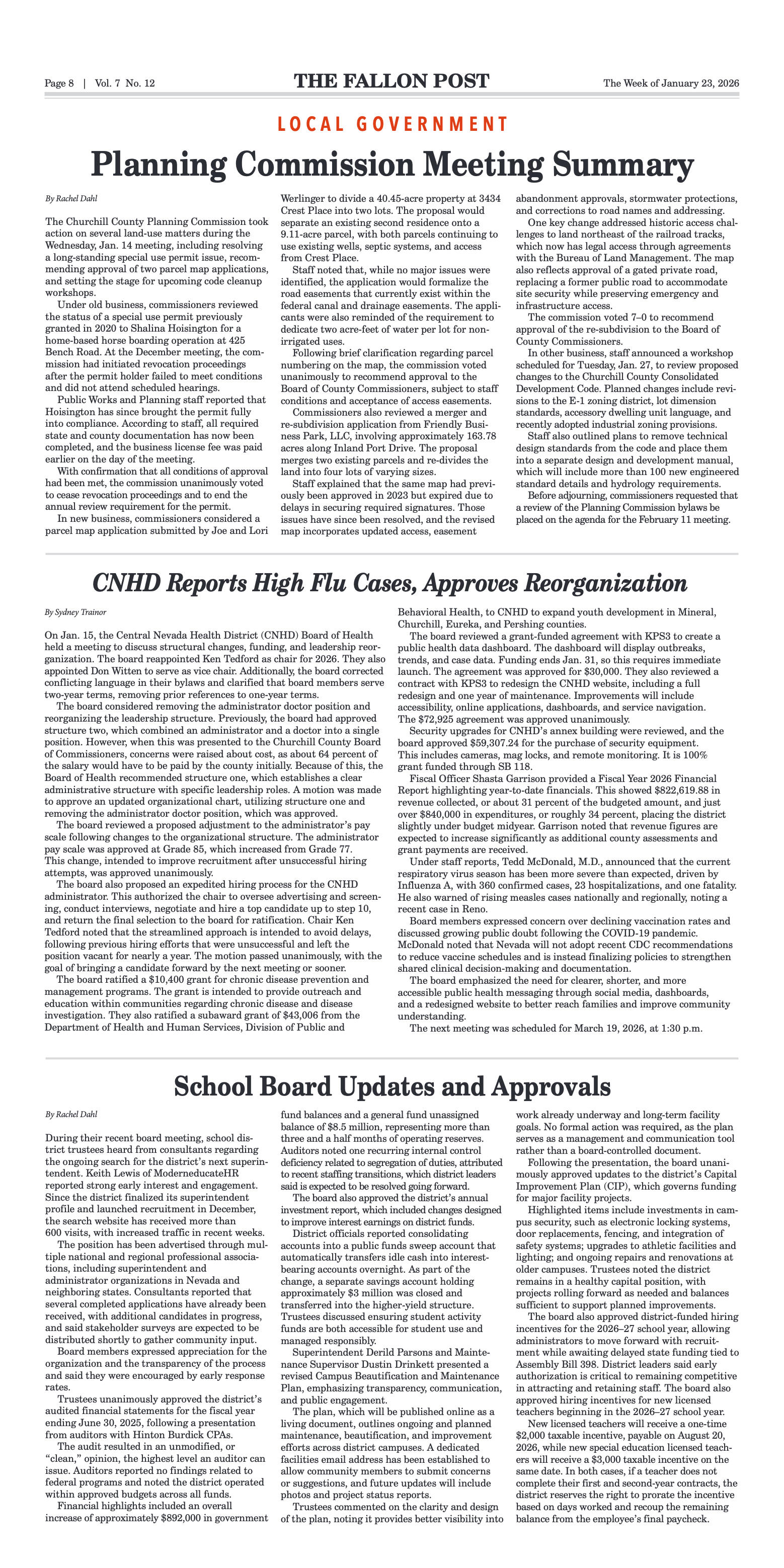 January 23, 2026-New Frontier Treatment Center – B - page 8