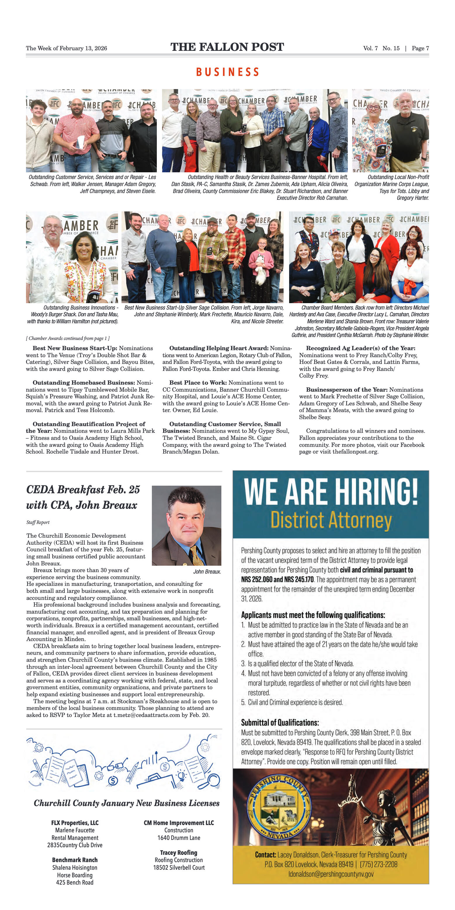 February 13, 2026 - Chamber of Commerce Awards Gal - page 7