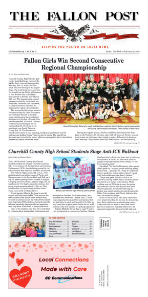 February 20, 2026 -Fallon Girls Win Second Consecu - page 1