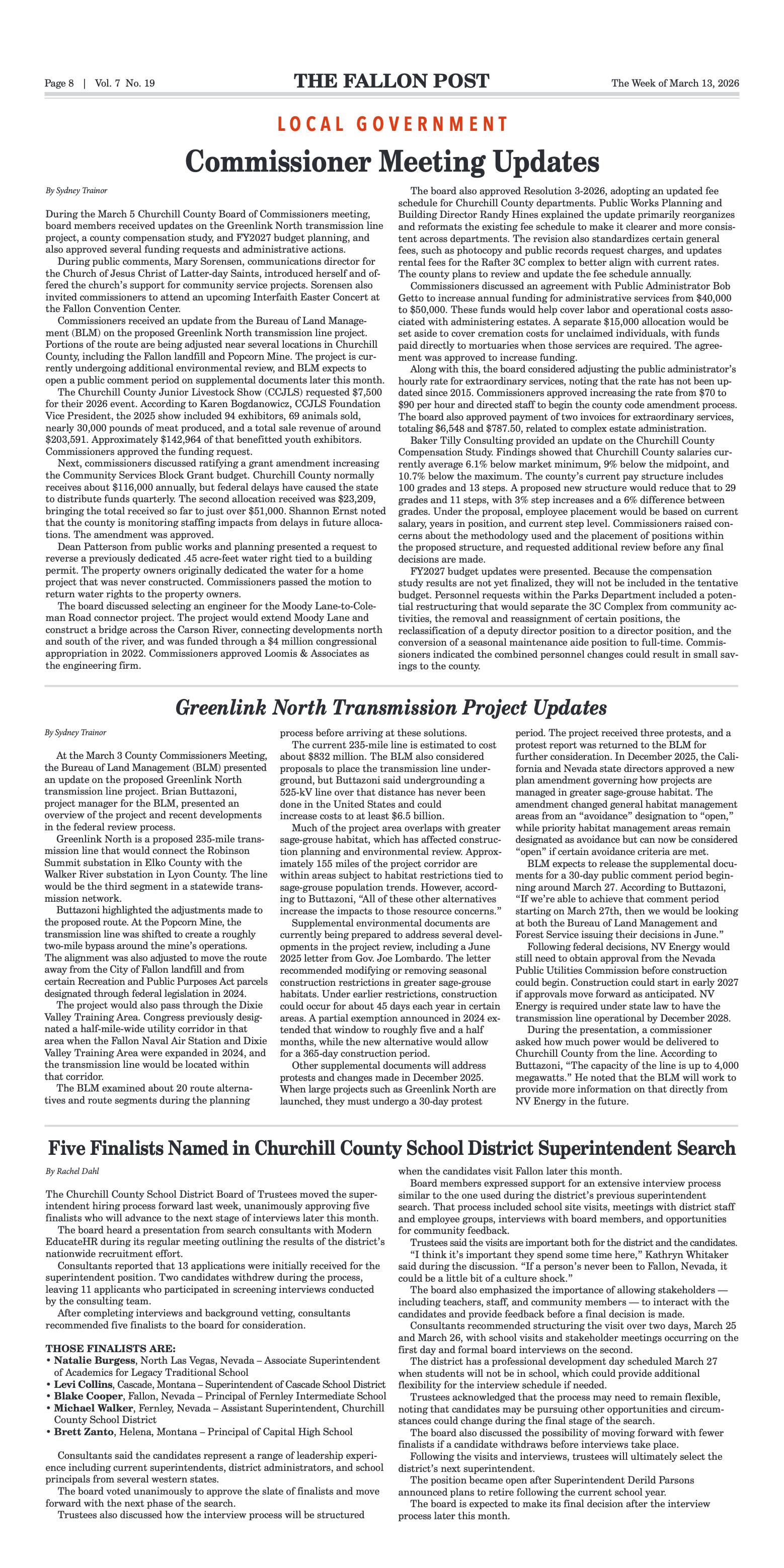 March 13, 2026 - TCID Sets 100% Water Season, Wate - page 8