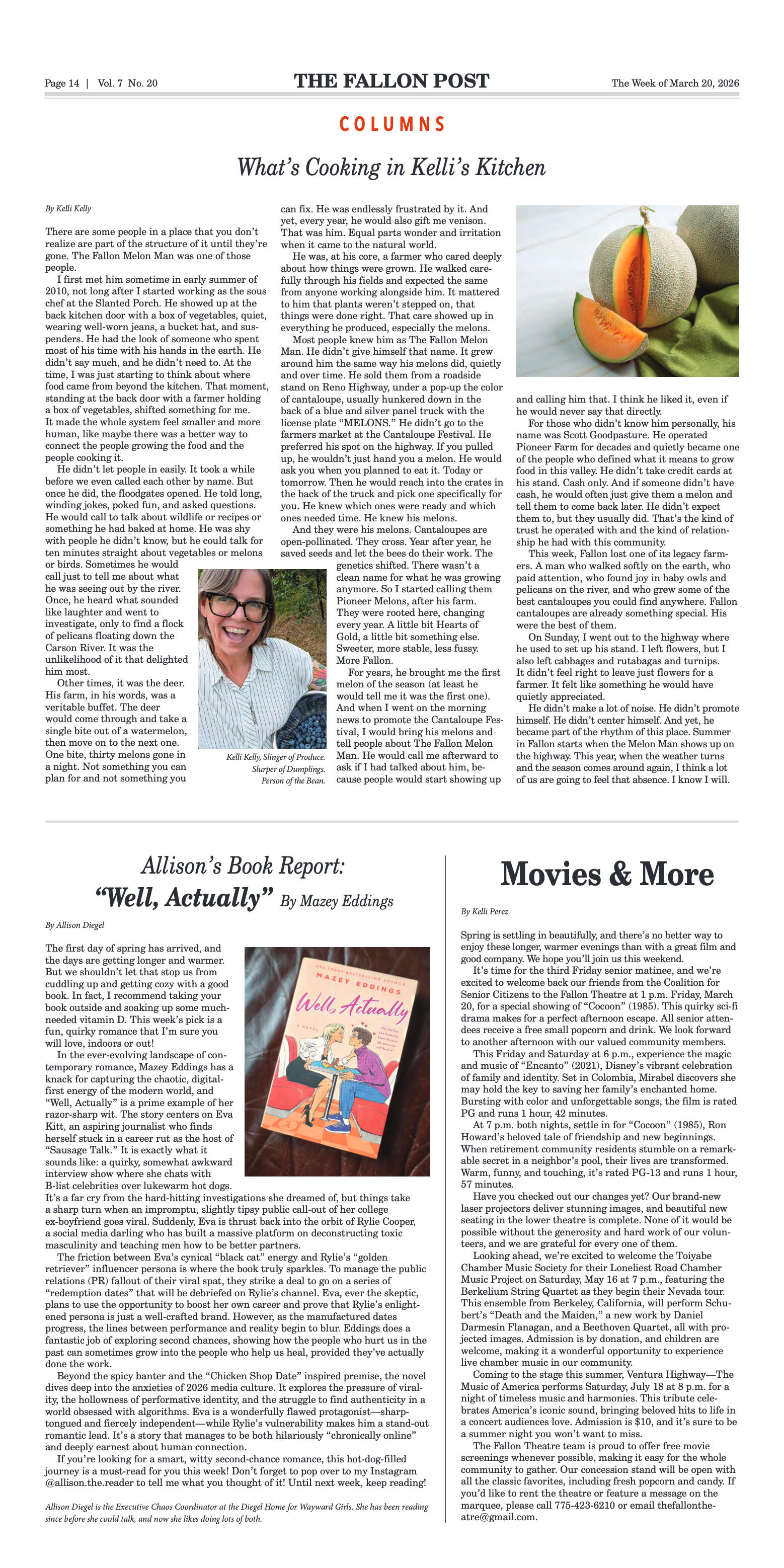 March 20, 2026 -Fallon Municipal Airport Marks New - page 14