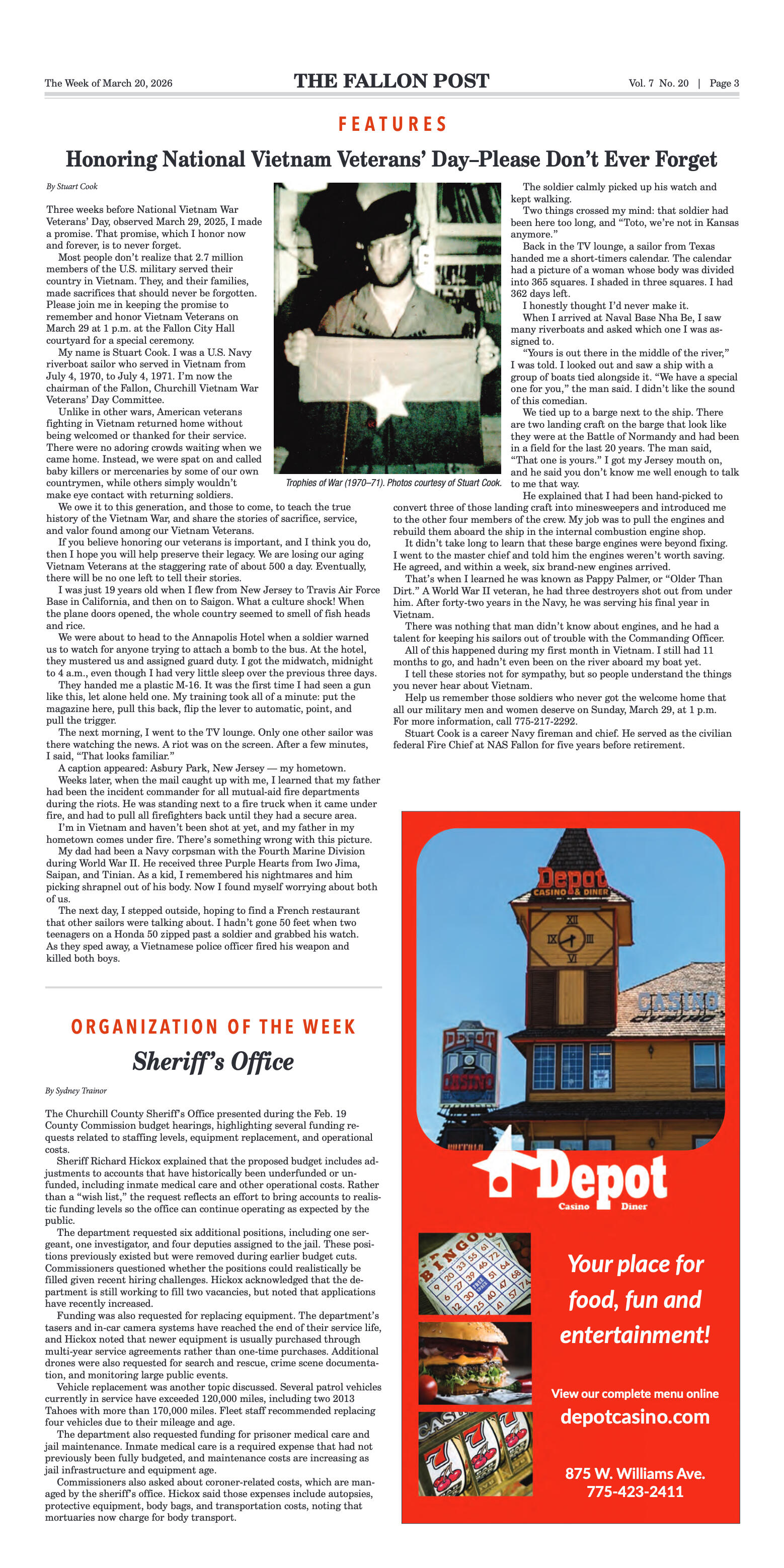 March 20, 2026 -Fallon Municipal Airport Marks New - page 3