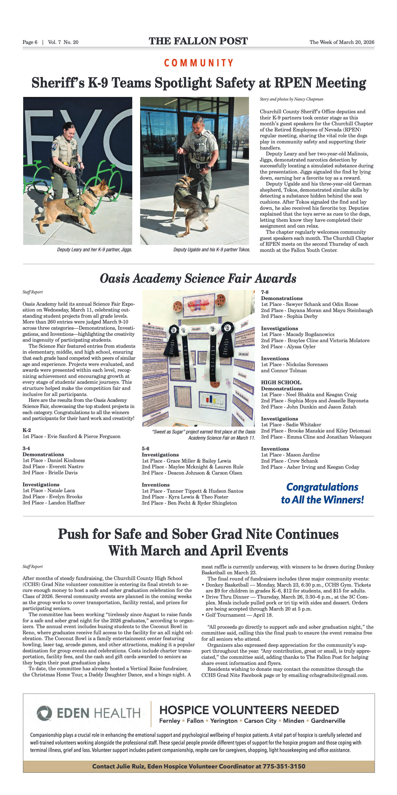 March 20, 2026 -Fallon Municipal Airport Marks New - page 6