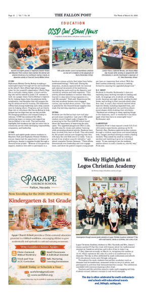 March 20, 2026 -Fallon Municipal Airport Marks New - page 10