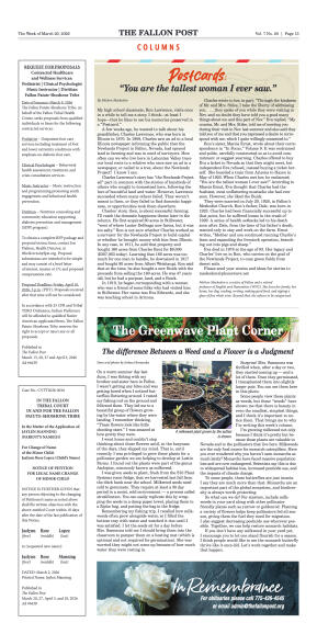 March 20, 2026 -Fallon Municipal Airport Marks New - page 15