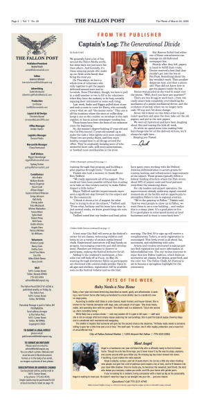 March 20, 2026 -Fallon Municipal Airport Marks New - page 2