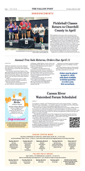 March 20, 2026 -Fallon Municipal Airport Marks New - page 4