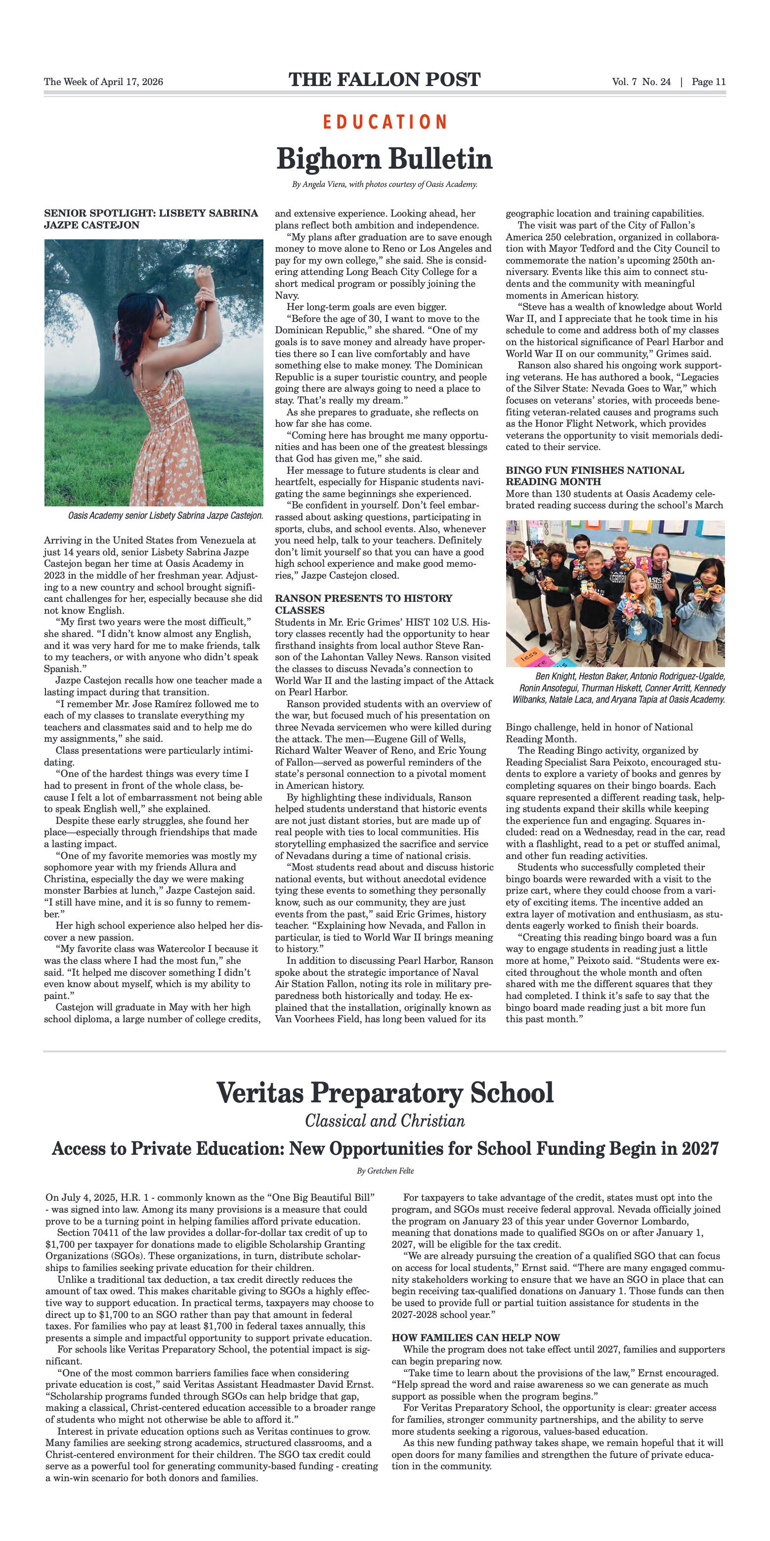 April 17, 2026 -Churchill County Mourns the Loss o - page 11