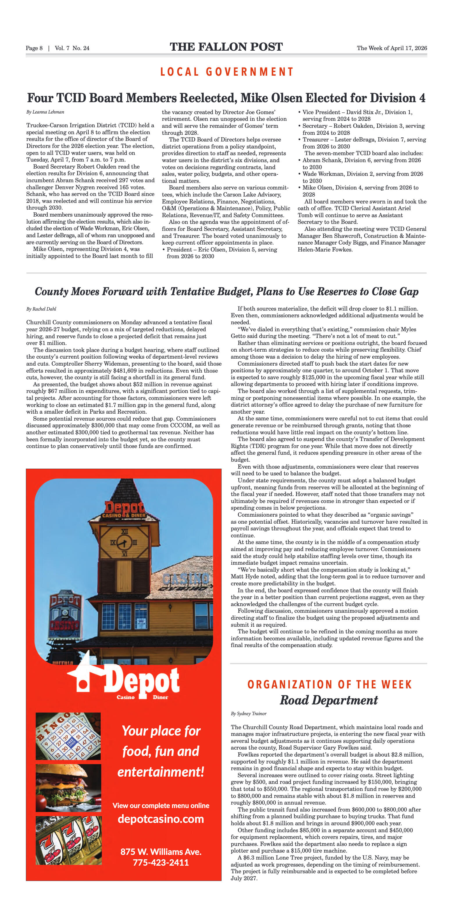 April 17, 2026 -Churchill County Mourns the Loss o - page 8