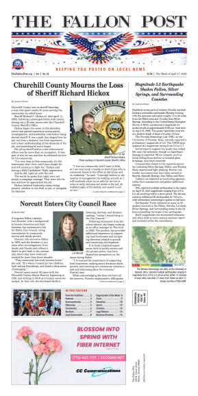 April 17, 2026 -Churchill County Mourns the Loss o - page 1