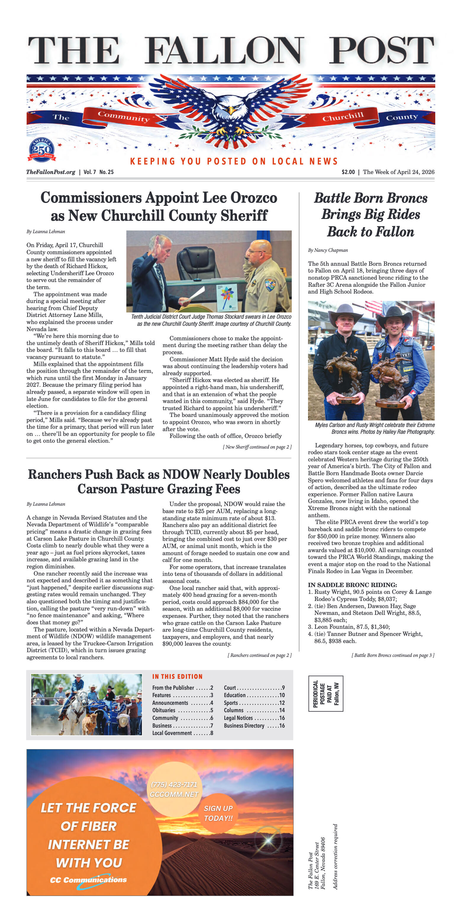 April 24, 2026 - Commissioners Appoint Lee Orozco - page 1