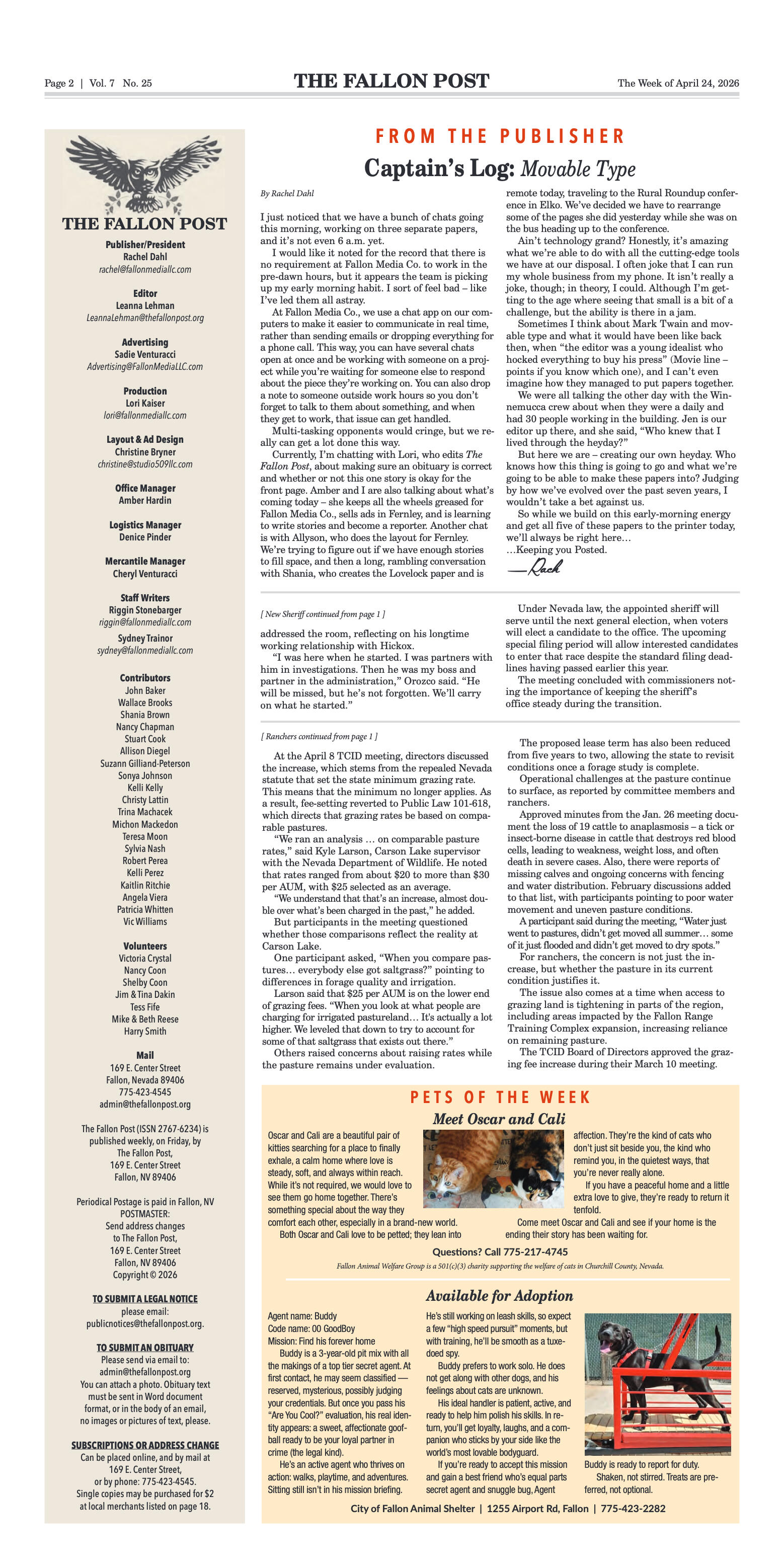 April 24, 2026 - Commissioners Appoint Lee Orozco - page 2