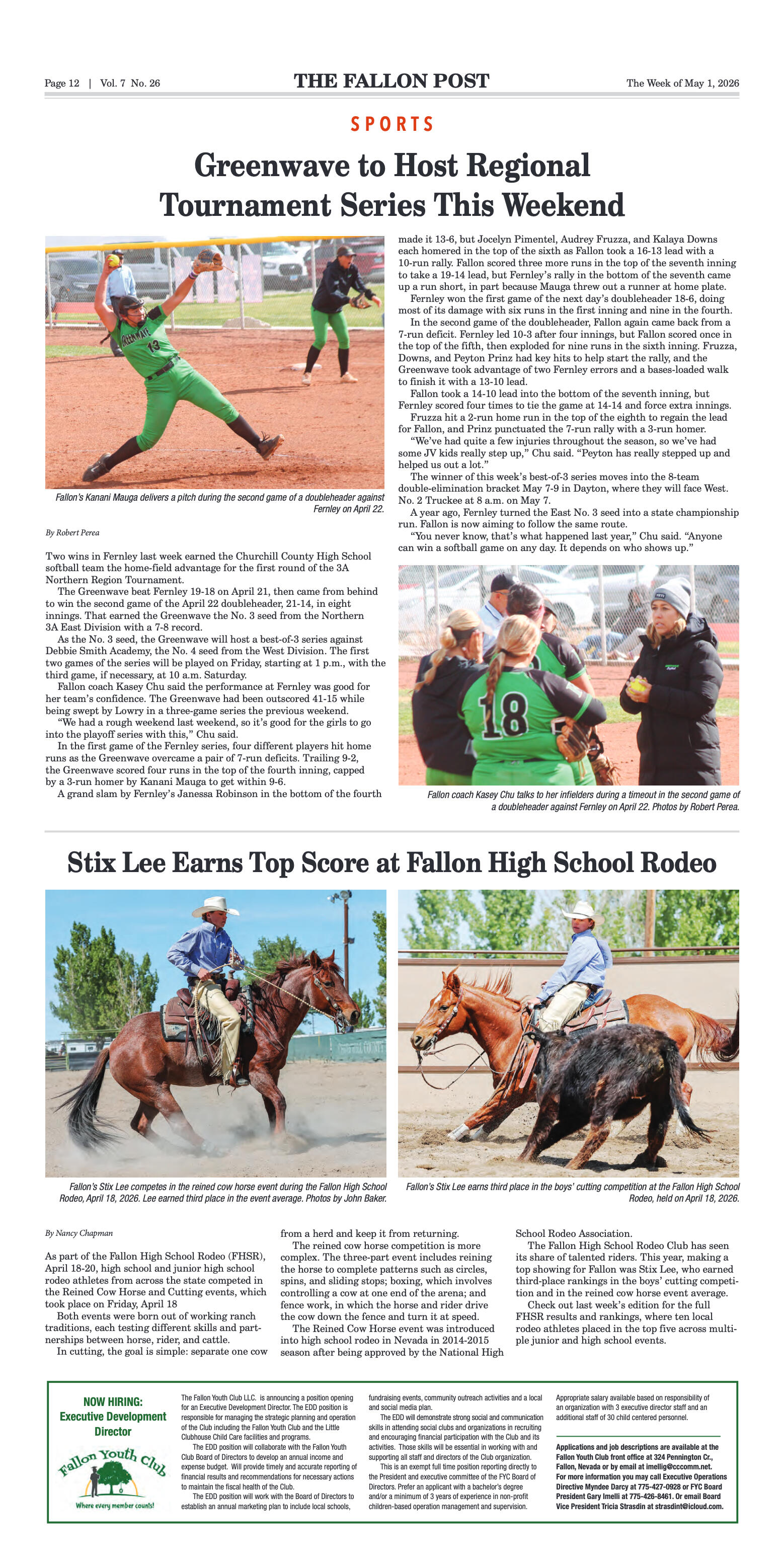 May 1, 2026 - Fallon Recognized with Top Honor at - page 12